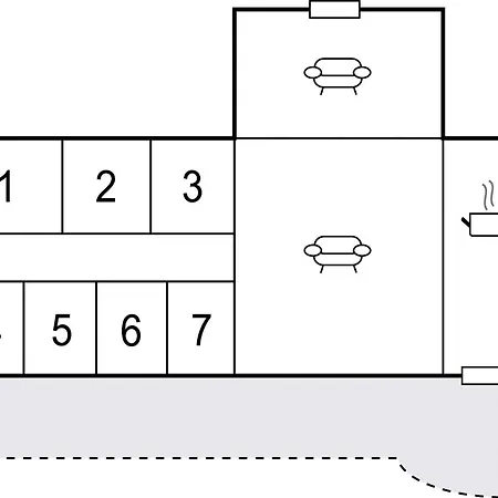 בית נופש Lovely In With Wifi